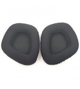 1Pair For Corsair VOID PRO ELITE Replacement Earpads Headphone Cushions Ear Pad - Mesh Cloth / Black