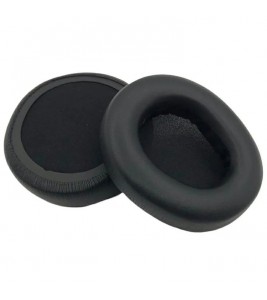 1Pair For Steelseries Arctis Nova 7 / 5 / 3 / 1 Headphone Ear Pads Protein Leather Earmuffs - Black