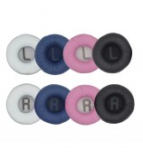 1 Pair Soft Earpads Foam Ear Pads Cushion Cover for JBL Tune 500BT 600BTNC T450BT Headphones - Black