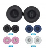 1 Pair Soft Earpads Foam Ear Pads Cushion Cover for JBL Tune 500BT 600BTNC T450BT Headphones - Black