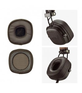 1 Pair Earpads Ear Cushions Earmuffs Replacement for Marshall Major III Bluetooth Earphone - Brown