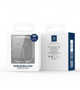 DUX DUCIS SECI Series For Samsung Galaxy Buds3 Pro  /  Buds3 Case PC+TPU Bluetooth Earbuds Cover with Hook - Clear