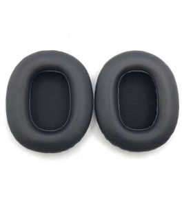 1 Pair For Denon AH-MM400 Headphone Earpads Soft Leather+Memory Foam Earmuffs