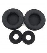 1 Pair For AKG Q701 / K601 / K701 / K612 Pro / K712 Pro Headphone Earpads Mesh Cloth+Memory Foam Ear Pads Cushions - Black