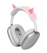 For AirPods Max Silicone Headband Cover Elf Ear Design Headphones Accessories - Pink