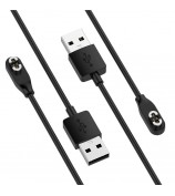 For Shokz Openswim Pro S710 Bone Conduction Earphone Magnetic Charger 1m USB-A Plug Charging Cable