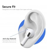 AirPods 4 (2024) ENKAY HAT PRINCE Silicone Case Bluetooth Earphone Protector Cover with Hook / Earbuds - White