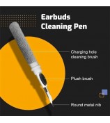 Bluetooth Earbuds Cleaning Pen with Soft Microfiber Brush for Airpod Cleaner Kit Small Part and Holes Camera Cleaner