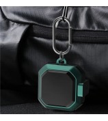 Snap-on Lid Design Anti-drop Wireless Earphone Protective Cover Case with Hanging Buckle for Samsung Galaxy Buds2/Live/Pro - Style 1
