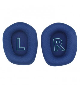 JZF-338 1Pair Replacement Headset Ear Pads for Logitech G733 Ear Cups Kit Mesh Fabric Headphones Protector - Blue