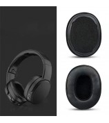 1 Pair Soft Earpads Leather Sponge Cushions for Skullcandy Crusher 3.0 Headphone Accessories Replacement - Black