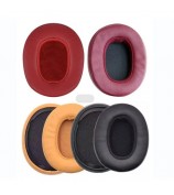 1 Pair Soft Earpads Leather Sponge Cushions for Skullcandy Crusher 3.0 Headphone Accessories Replacement - Black