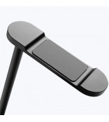 Z9 Universal Aluminum Alloy Desktop Headphone Stand Anti-slip Silicone Pad Headset Display Organizer Hanger Rack Holder - Black