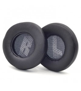 1 Pair Ear Pads for JBL LIVE 400BT PU Leather Bluetooth Headphone Replacement Cushion - Black