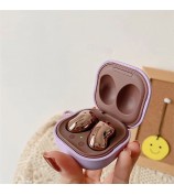For Samsung Galaxy Buds2 / Buds Live / Buds Pro / Buds FE / Buds2 Pro PC Earphone Cover - Purple  /  Green