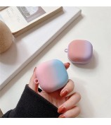 For Samsung Galaxy Buds2 / Buds Live / Buds Pro / Buds FE / Buds2 Pro PC Earphone Cover - Purple  /  Green