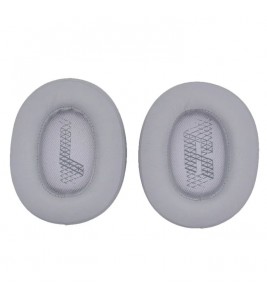 1 Pair Headphone Earpads Replacement for JBL Live 500BT, Soft Protein Leather Wireless Earphone Caps Cushions - Grey