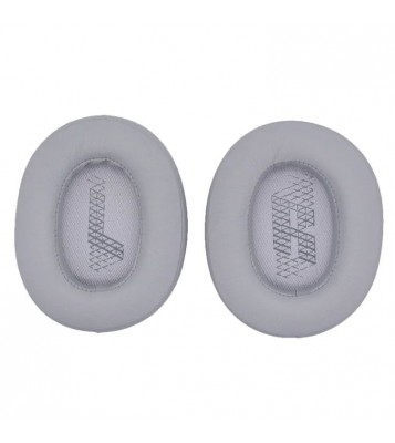 1 Pair Headphone Earpads Replacement for JBL Live 500BT, Soft Protein Leather Wireless Earphone Caps Cushions - Grey