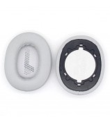 1 Pair Headphone Earpads Replacement for JBL Live 500BT, Soft Protein Leather Wireless Earphone Caps Cushions - Grey
