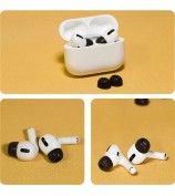 AHASTYLE WG28 3 Pairs M Size Earphone Tips for Apple AirPods Pro / AirPods Pro 2 Replacement Memory Foam Bluetooth Earphone Earbuds Cover