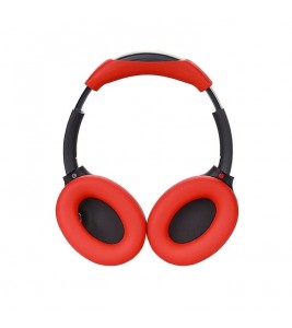 1 Pair Headphone Earpad Protector with Headphone Head Beam Sleeve Cover for Sony WH-1000XM4 / 1000XM3 - Red