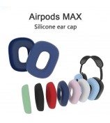 1 Pair for AirPods Max Headphone Silicone Ear Cap Cover Earpad Protective Shell - Matcha Green