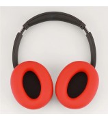 1 Pair Earpad Silicone Sleeve Soft Cover for Sony WH-CH720N Headphone - Red