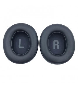 1 Pair For JBL Tune T700BT T710BT T750BTNC T760NC Protein Leather Ear Cushions Replacement Earpads - Black