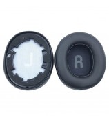 1 Pair For JBL Tune T700BT T710BT T750BTNC T760NC Protein Leather Ear Cushions Replacement Earpads - Black
