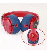 1 Pair For Beats Studio3 Wireless Headphone Earpad Silicone Protective Case - Dark Blue
