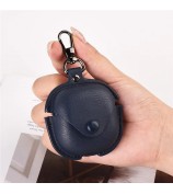 Earphone Case for Samsung Galaxy Buds Pro / Buds Live / Buds2 Pro , PU Leather Earbud Cover with Key Holder - Black