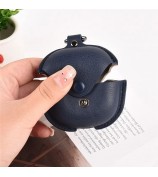 Earphone Case for Samsung Galaxy Buds Pro / Buds Live / Buds2 Pro , PU Leather Earbud Cover with Key Holder - Black