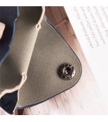 Earphone Case for Samsung Galaxy Buds Pro / Buds Live / Buds2 Pro , PU Leather Earbud Cover with Key Holder - Black