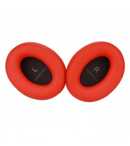 1 Pair For Sennheiser MOMENTUM 4 Wireless Bluetooth Headphone Earpad Silicone Protective Case - Red