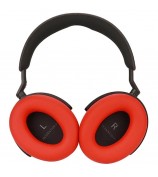 1 Pair For Sennheiser MOMENTUM 4 Wireless Bluetooth Headphone Earpad Silicone Protective Case - Red