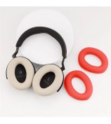 1 Pair For Sennheiser MOMENTUM 4 Wireless Bluetooth Headphone Earpad Silicone Protective Case - Red