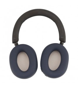 1 Pair for Sony WH-1000XM5 Headphone Silicone Ear Cap Earpad Protective Cover - Dark Blue