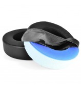 1 Pair Replacement Earpads for Corsair Virtuoso RGB SE XT , Ice Silk Cloth Ear Cushions Earmuffs