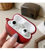 For Huawei FreeBuds Pro 3 Earphone Case Gradient Matte Hard PC Earbud Cover - Red+Black