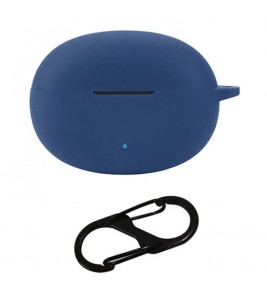 For Honor Wingcloud X5s Pro Bluetooth Earphone Silicone Case Protective Cover - Dark Blue