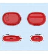 For Beats Studio Buds / Buds+ Clear Case TPU+PC Full-Body Protection Cover - Transparent