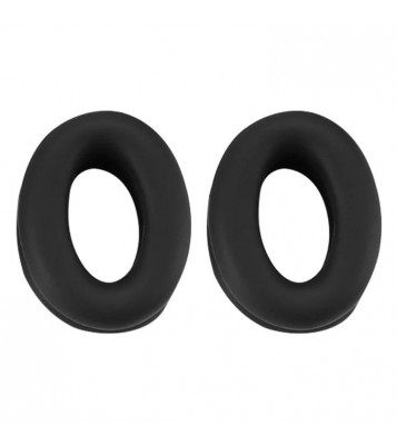 GJT-006 1 Pair For Sony WH-1000XM4 Headset Ear Cushions Soft Silicone Earpads - Black