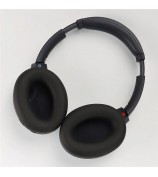 GJT-006 1 Pair For Sony WH-1000XM4 Headset Ear Cushions Soft Silicone Earpads - Black