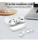 AHASTYLE WG86 2 Pairs Silicone Earphone Tips Replacement for Apple AirPods Pro 2, Size: S+L