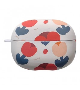 For Redmi Buds 5 Pro Oil Painting Hard PC Bluetooth Earphone Protective Cover - Tulip