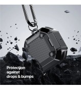 DUX DUCIS SECG Series for Samsung Galaxy Buds Live / Buds Pro / Buds2 / Buds2 Pro / Buds FE Earphone Case PC+TPU Cover - Black