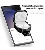 DUX DUCIS SECG Series for Samsung Galaxy Buds Live / Buds Pro / Buds2 / Buds2 Pro / Buds FE Earphone Case PC+TPU Cover - Black