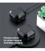 DUX DUCIS SECG Series for Samsung Galaxy Buds Live / Buds Pro / Buds2 / Buds2 Pro / Buds FE Earphone Case PC+TPU Cover - Black
