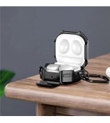 DUX DUCIS SECG Series for Samsung Galaxy Buds Live / Buds Pro / Buds2 / Buds2 Pro / Buds FE Earphone Case PC+TPU Cover - Black