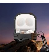 DUX DUCIS SECG Series for Samsung Galaxy Buds Live / Buds Pro / Buds2 / Buds2 Pro / Buds FE Earphone Case PC+TPU Cover - Black